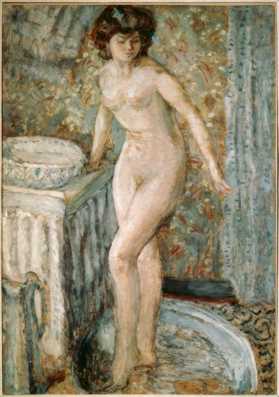 P.Bonnard, Naakt bij de toilet door Pierre Bonnard